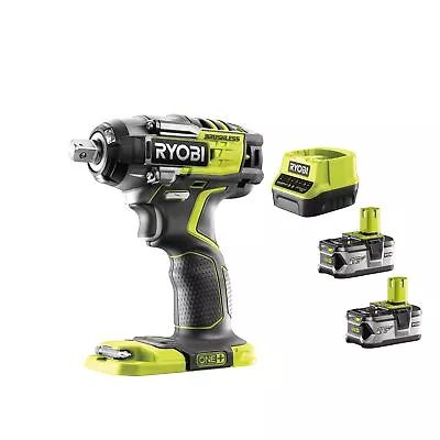 Ryobi R18IW7-0 Impact Wrench Battery 18V 1/2  Brushless 270Nm Kit 2x4.0 Ah • $951.49