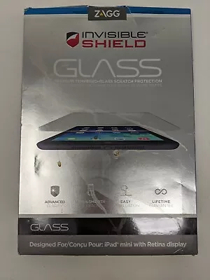 ZAGG Invisible Shield Glass Premium Screen Protector (Apple IPad Mini)  • $7.99