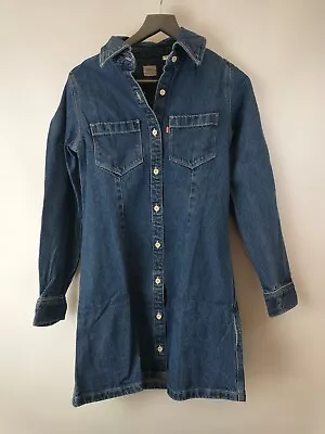 £27.99 • Buy Levi's Sabine Mini Denim Dress. Size UK Medium **** V42