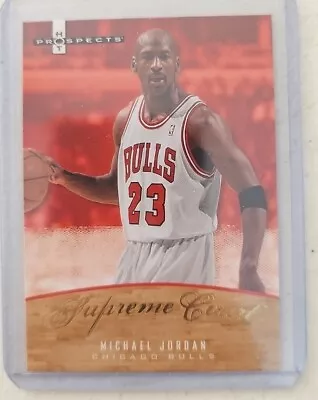 2007-2008 Fleer Hot Prospects Michael Jordan Card SC-16 Supreme Court 🔥 • $5.99