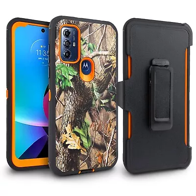 For Motorola Moto G Play 2023 Phone Case Holster Fit Otterbox Defender Belt Clip • $12.95