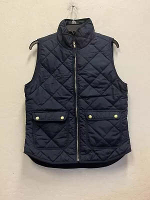 J CREW Women's Blue Excursion Vest Small AC640 • $27