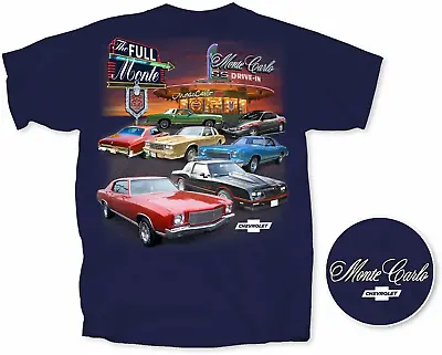 Chevrolet Monte Carlo Mens T Shirt Chevy Licensed • $25.95