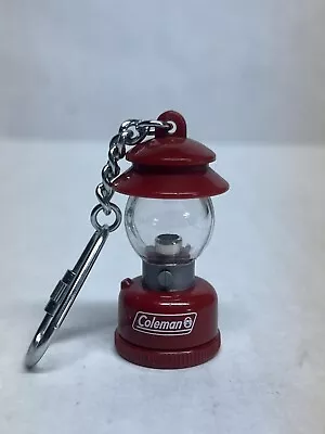 Red Coleman Lantern Keychain Miniature Advertising Promotion • $8.50