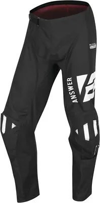 Answer Racing A23 Syncron Merge Motocross Pants Black/white (36) 446739 • $31.45