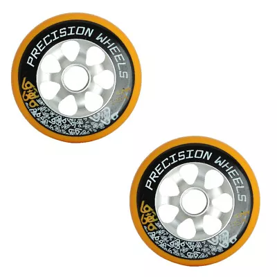 110mm Pro Scooter Wheels Pair (2-Pack) Labeda Precision Aluminum Core USA Made • $26.95