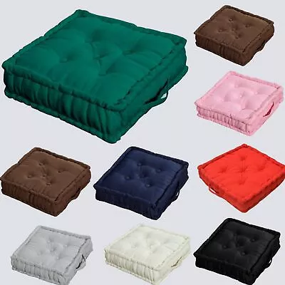 £9.97 • Buy Armchair BOOSTER CUSHION SEAT PAD FLOOR Chair Riser Cushion THICK Elderly Adult