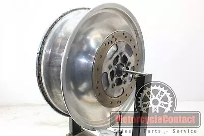 $180.41 • Buy 02-03 V-Rod REAR WHEEL BACK RIM TIRE GUARANTEED STRAIGHT OEM