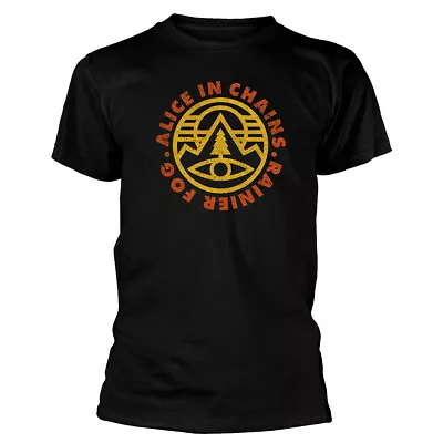 Alice In Chains Pine Emblem (Black) T-Shirt NEW OFFICIAL • $38.05