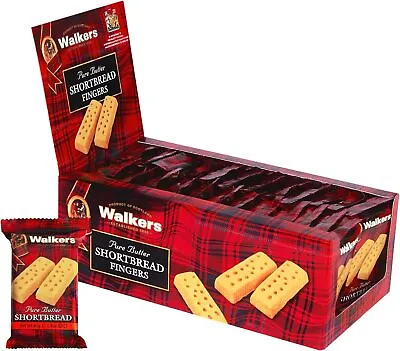 Walkers Shortbread Twin Pack Fingers Traditional Pure Butter Scottish Recipe  • £16.32