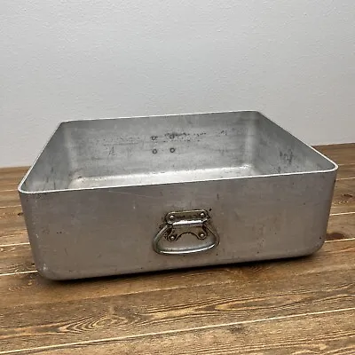 Vintage Wear-Ever Aluminum Super Large Heavy Roasting Pan 20 X17 X7  Model# 4493 • $343.20