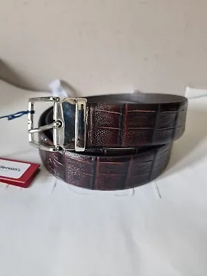 £45 • Buy Anderson's Men's Leather Belt NWT Hand Made In Italy 36UK / 90EU