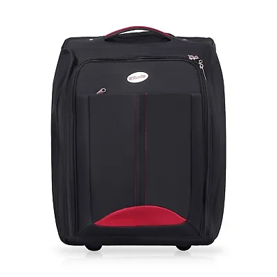 Carry-On Cabin Approved Hand Luggage Lighyweight Suitcase Travel Trolley Bag UK • £17.85