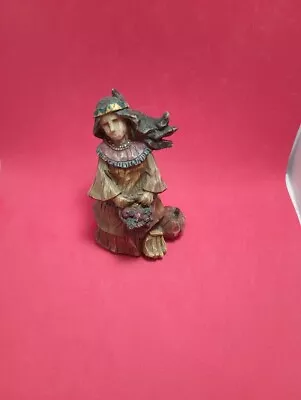 Vintage Ganz Resin Thanksgiving Native Figurine (4 In) • $5.95