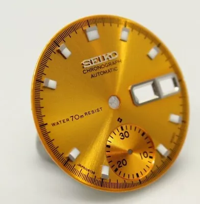 Yellow Resist Dial Vintage SEIKO Chronograph 6139-6000 6139-6001 6139-6002 Pogue • $59.99