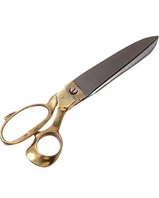 Madan Brass Handle Right Handed Professional Tailor Scissors Scissorsp • $20.23