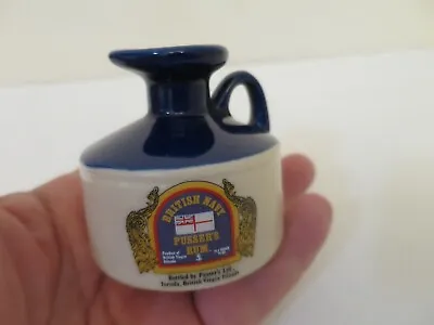 Vintage Porcelain Miniature British Navy Pusser's Rum Decanter Bottle Jug 2.5  • $7.50