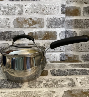 £36.02 • Buy Meyer Bella Cuisine Stainless Steel 1.5 Qt. Cooking Pot Saucepan With Lid