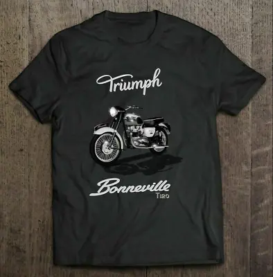 Triumph Bonneville Vintage Tee Triumph Bonneville Motorcycle T-Shirt Funny Gift • $15.99