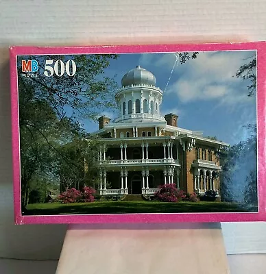 1988 Milton Bradley Jigsaw Puzzle Of Longwood House In Natchez  Mississippi USA • $12