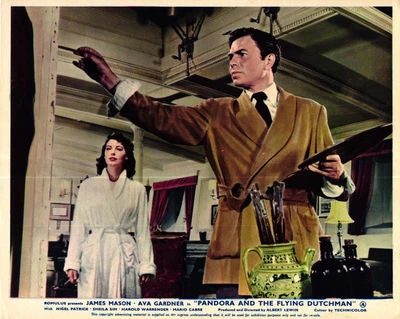 £19.99 • Buy Ava Gardner Pandora And The Flying Dutchman  1951 Vintage Lobby Card Photograph