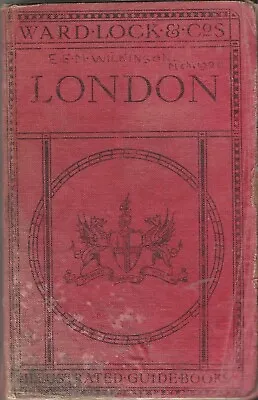 WARD LOCK RED GUIDE - LONDON & ITS ENVIRONS - 1919/20 - Maps Illustrations • £13.50