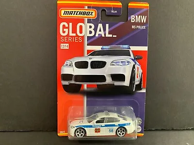 $4.99 • Buy Matchbox BMW M5 Police HCL41-956B 1/64