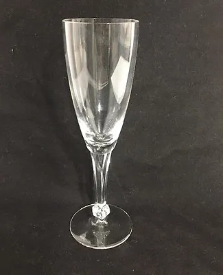 Miller Rogaska Emerald Champagne Flute Crystal Stemware Glass Lot Of 4 • $39.99