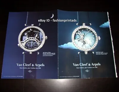 VAN CLEEF & ARPELS Watches 4-Pg PRINT AD 2022 Lady Arpels Feerie Poetry Of Time • £7.12