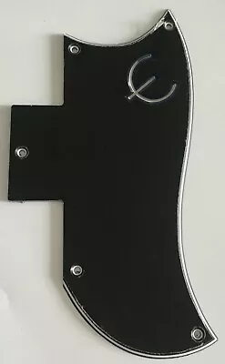 Guitar Pickguard For Epiphone SG Standard & E Logo Style3-Ply Black • $11.99