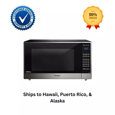 Panasonic 2.2 Cu. Ft. Stainless-Steel Microwave Oven With Inverter Technology • $245.77