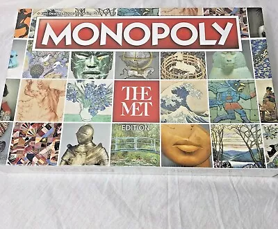 MONOPOLY THE MET EDITION NEW Sealed Metropolitan Museum Of Art New York City NYC • $49.99