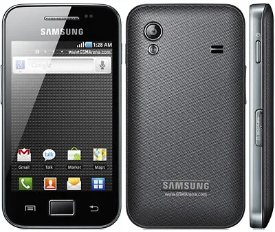 SAMSUNG S5830i GALAXY ACE ANDROID 3G MOBILE PHONE-UNLOCKEDBOXED ACC'S &WARRANTY • £19.99