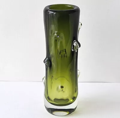 Glass Vase Frantisek Vizner ?Um 1960 P135 • $102.58