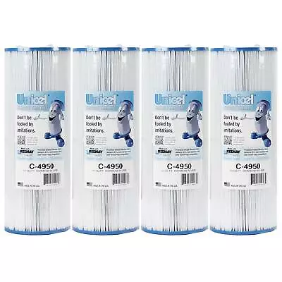 Unicel C4950 Pool/Spa Filter Replacement Cartridge C-4950 50 Sq. Ft (4 Pack) • $124.69