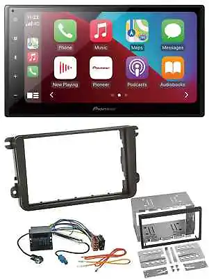 Pioneer USB MP3 DAB 2DIN Bluetooth Car Stereo For VW Caddy Golf 5 6 Jetta From 2003 • $387.89