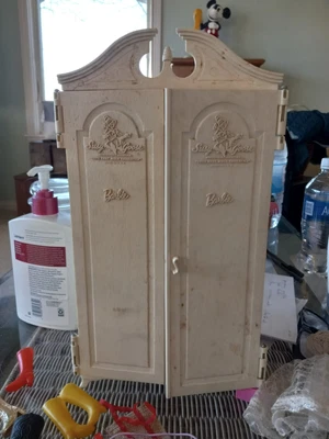 $25 • Buy Vintage Barbie Wardrobe Suzy Goose W/100+ Accessories Purses Shoes And More