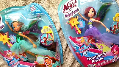 Winx Club Dolls Lot: Tecna & Layla (aisha) Harmonix. Move The Wings! Brand New! • $349.95