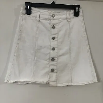 Mossimo Supply Co Short Skirt Size 0 Button Front  • $12