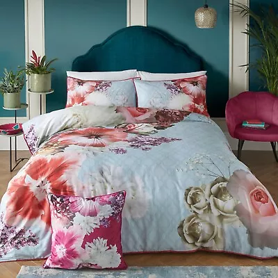 Mayfair Lady Cotton Laurence Llewelyn Bowen Brand New Kingsize Duvet Set • £51