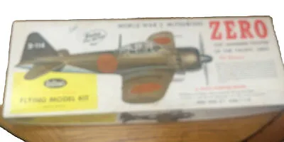 Guillow's | WWII Mitsubishi Zero | Kit 404 | Vintage  Started Parts Only • $20
