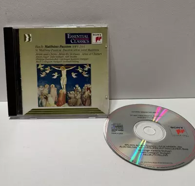 Bach - St. Matthew Passion - 1991 CD - Sony Music - Helmuth Rilling • $4.60