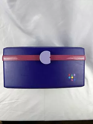 $19.99 • Buy Caboodles 90’s Aesthetic Vintage Makeup Case - Purple