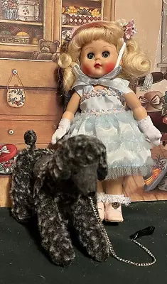 Vogue Doll Company Jointed Poodle Dog With Leash.No Doll. • $35