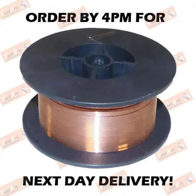 0.6 / 0.8 / 1.0mm Mild Steel Mig Welding Wire 0.7kg Mini Spool Copper Coated A18 • £9.99