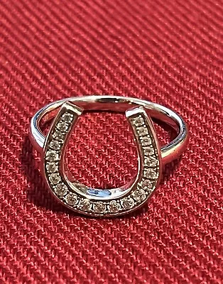 Sterling Charles Garnier Horseshoe Ring • $30