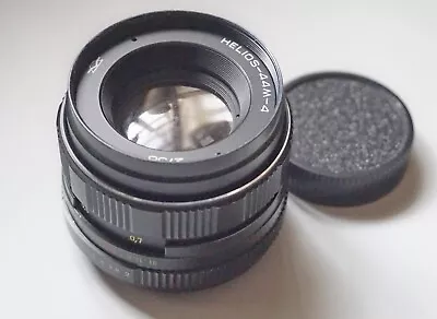 Prime Lens  MC Helios  44M - 4 2/58  Black Barrel M42 Mount  Very Good 1983 • $1