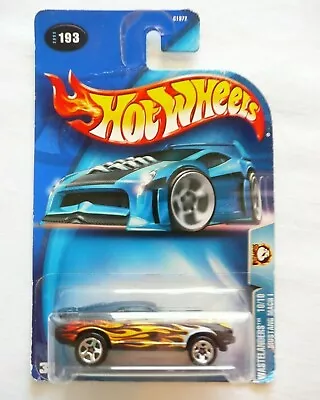 Hot Wheels 2003 Wastelanders Mustang Mach I 10/10 Black 193 Diecast 1:64 NEW • $4.99