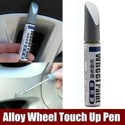 $8.99 • Buy 1x Brush Curbing Scratch Maker Tool Alloy Wheel Touch Up Pen Repair Paint