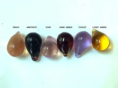 LOT OF 5~NEW GLASS GRAPE TEAR DROP SUNCATCHER 26mm Chandelier Prism 6 Colors  • $9.85